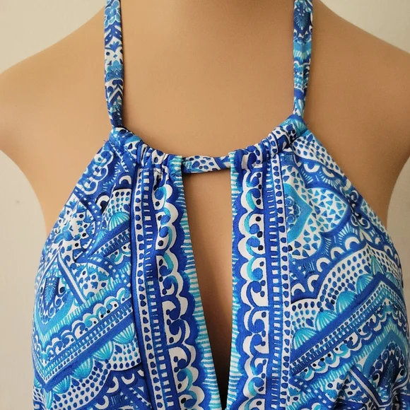 Liz Claiborne Bathing Suit Top Size 14 - Picture 4 of 11